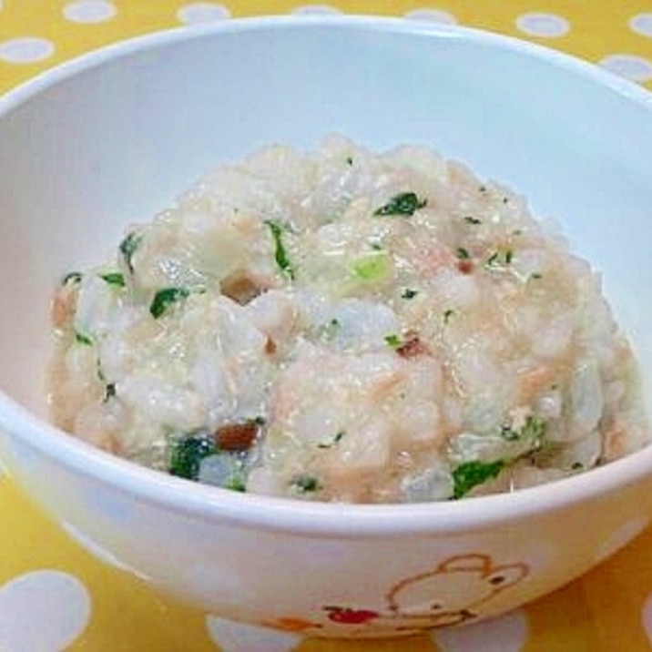 【離乳食】軟飯で♪ツナ&きのこのリゾット風
